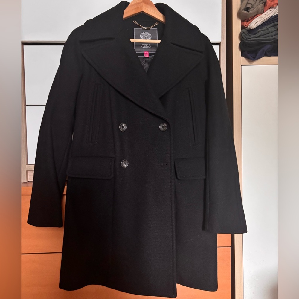 Vince Camuto Double-Breasted Coat